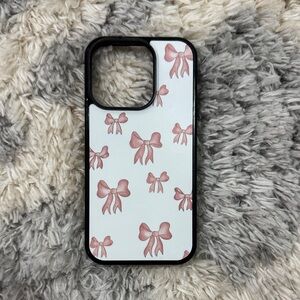 Pink Bow iPhone Case